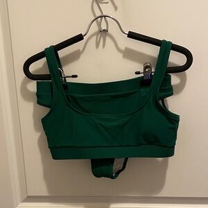 Emerald Green Women's Intimate Set